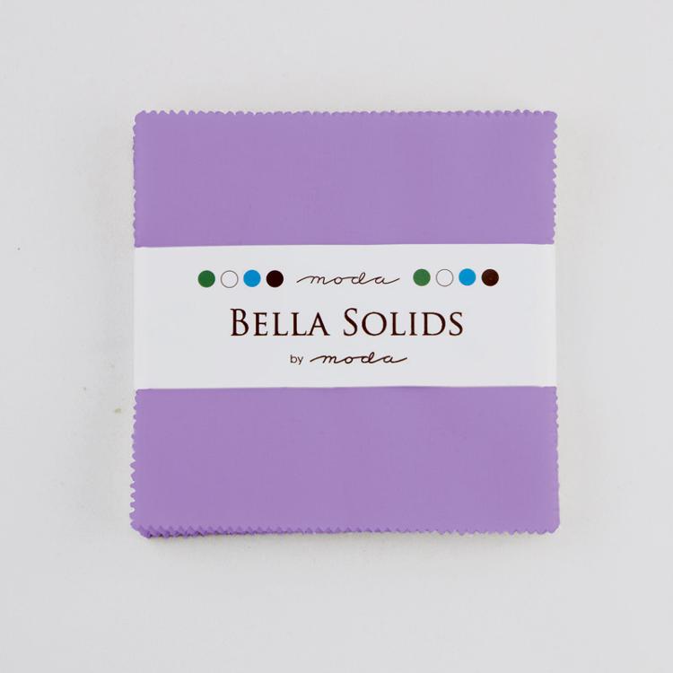Bella Solids Hyacinth - Charm Pack