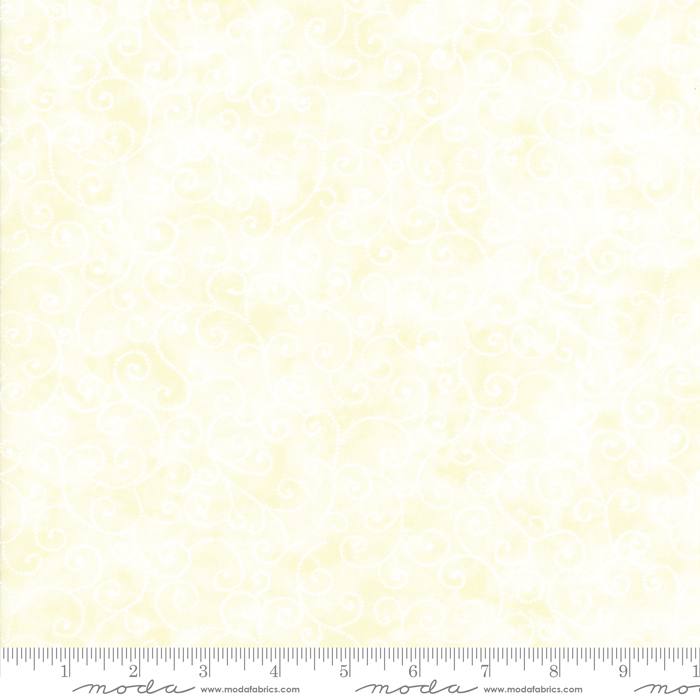 Marble Swirls Baby White - Quilt Fabric