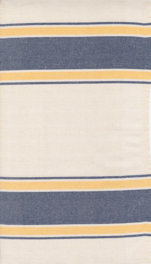 18" Summer Solstice Canary Nautical Blue - Quilt Fabric