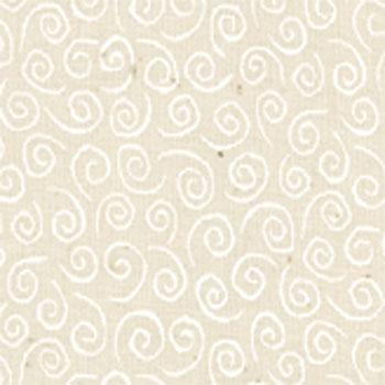 Muslin Mates Swirls Natural - Quilt Fabric