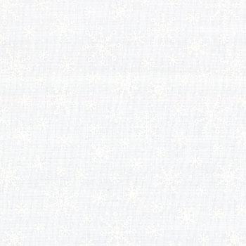 Muslin Mates Snowflakes White - Quilt Fabric