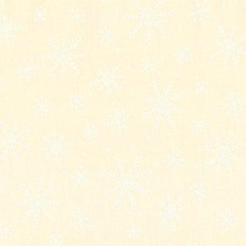 Muslin Mates Snowflakes Muslin - Quilt Fabric