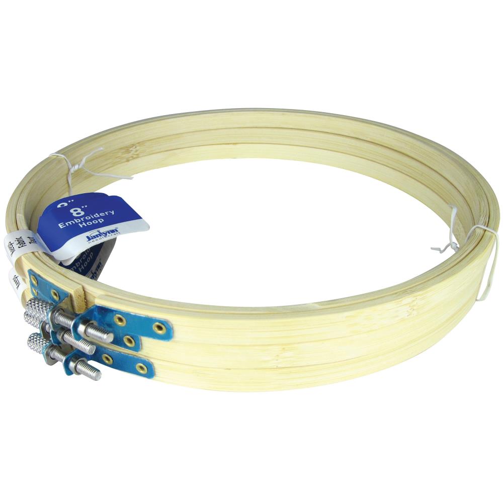 Janlynn Wood Embroidery Hoop - 8" Natural