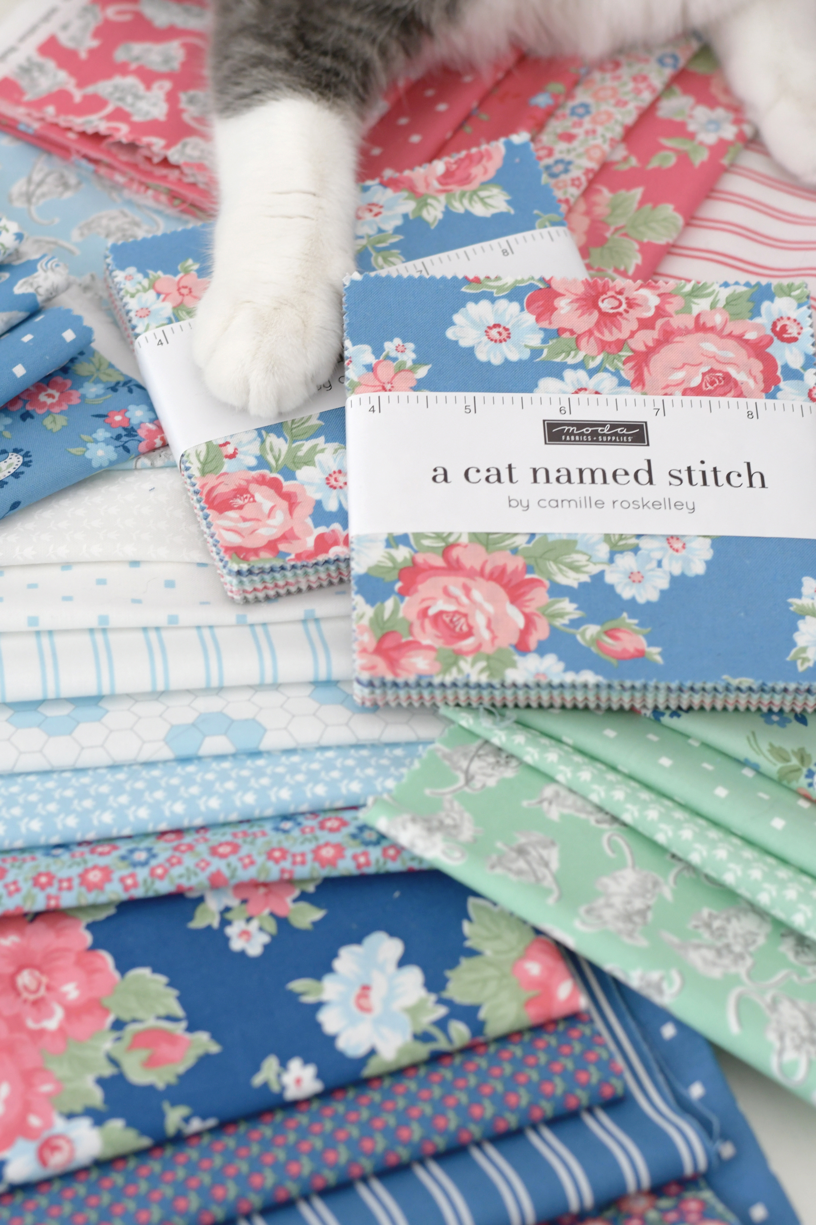 A Cat Named Stitch - Layer Cake