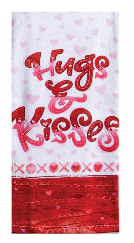 Terry Towel Hugs & Kisses