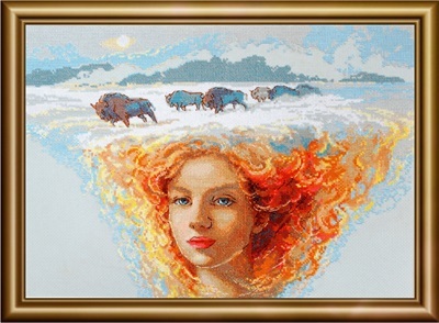 Mother Nature. Earth - Cross Stitch Kit