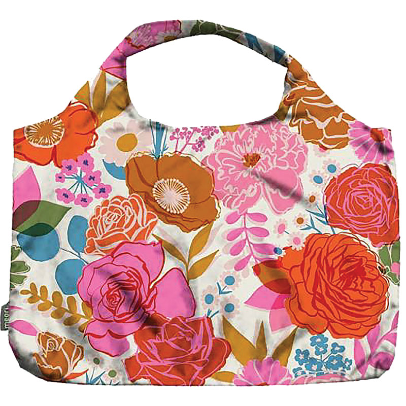 Pocket Shopper Ivory Bloom