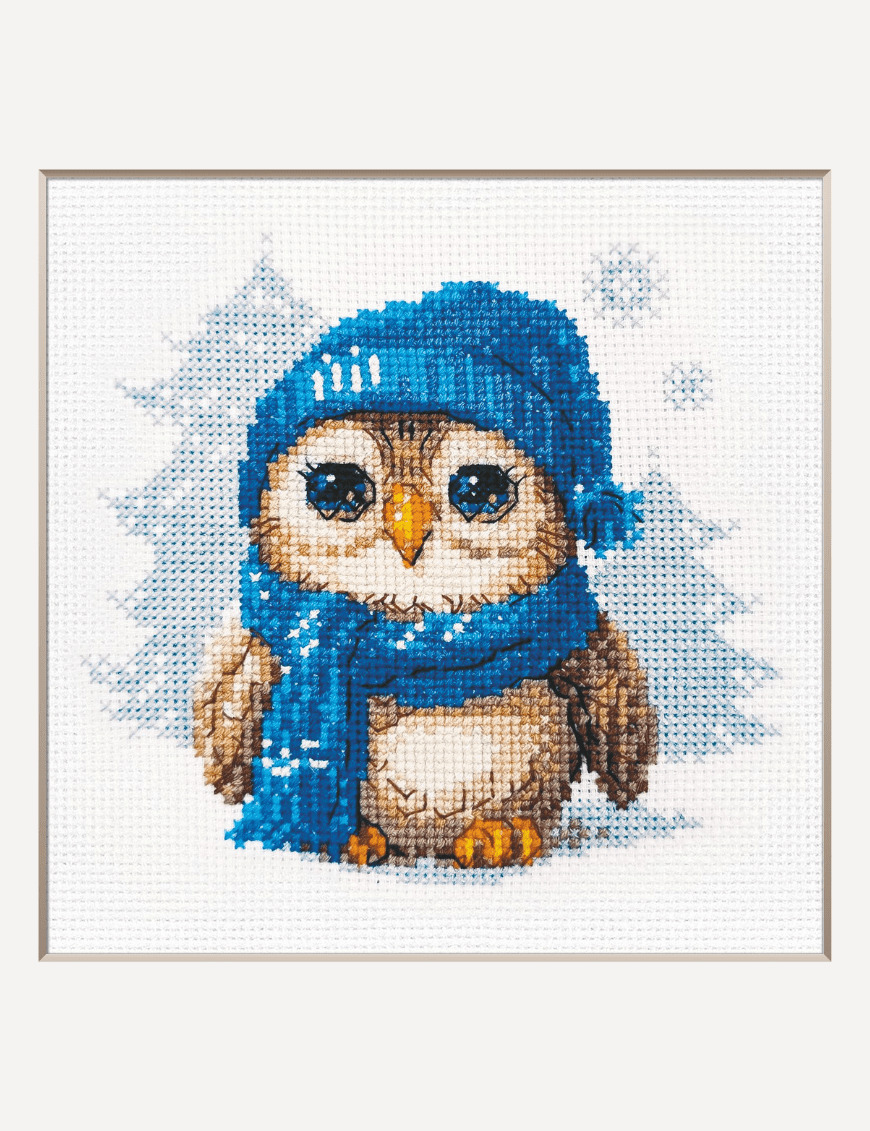 Cuddly Owl - Cross Stitch Kit