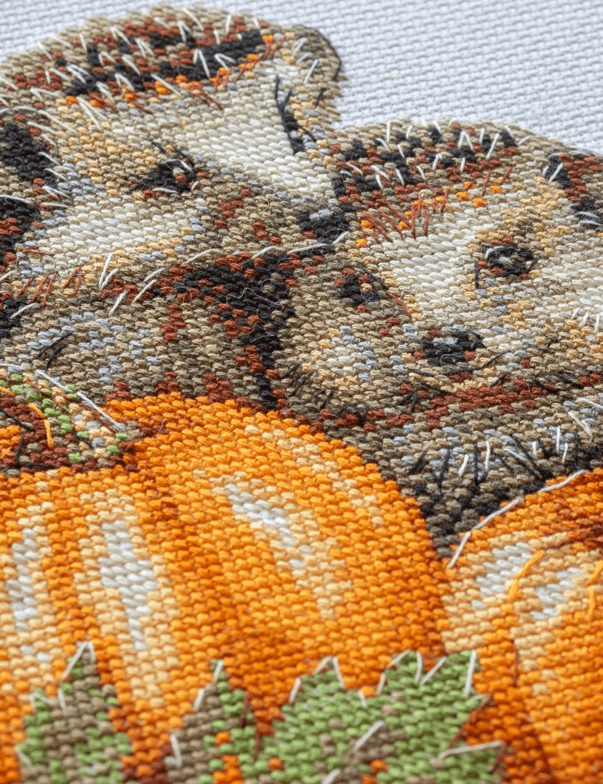 Hedgehogs in the Harvest - Cross Stitch Kit