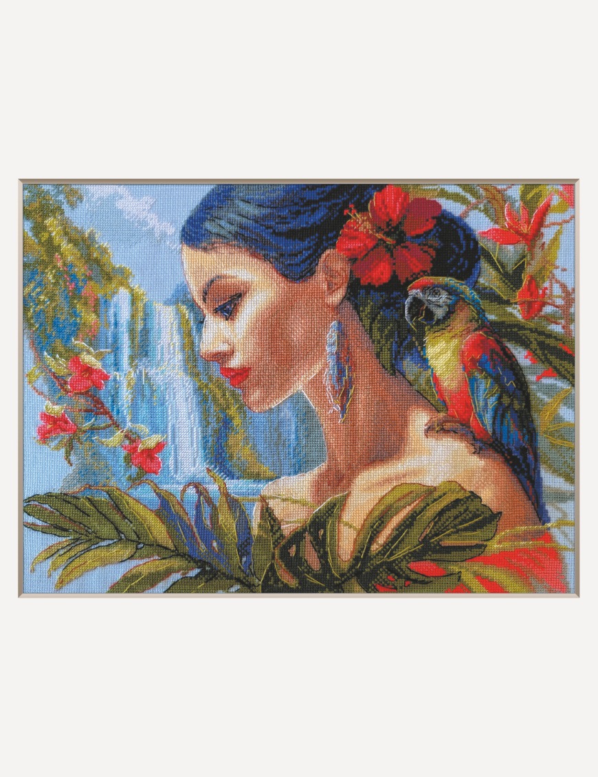 Mother Nature Tropics - Cross Stitch Kit