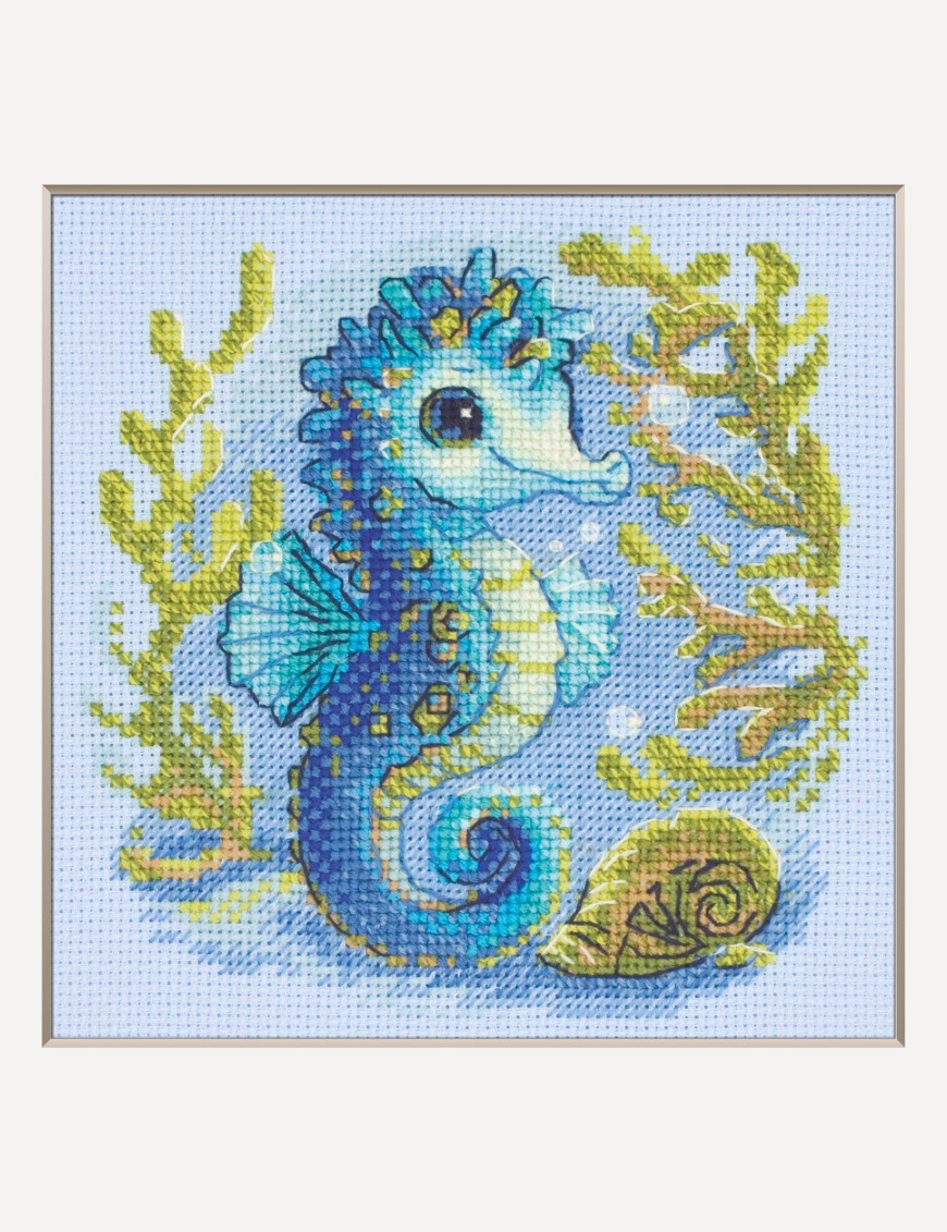 Baby Sea Horse - Cross Stitch Kit