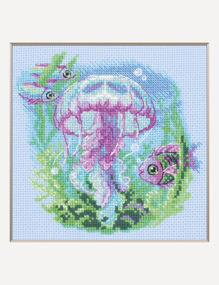 Baby Jellyfish - Cross Stitch Kit