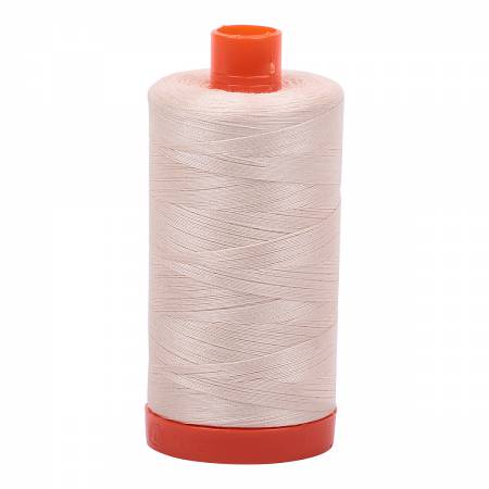 50wt Aurifil 1422yd Cotton Thread - 2000 Light Sand