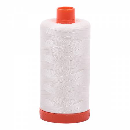 50wt Aurifil 1422yd Cotton Thread - 2026 Chalk