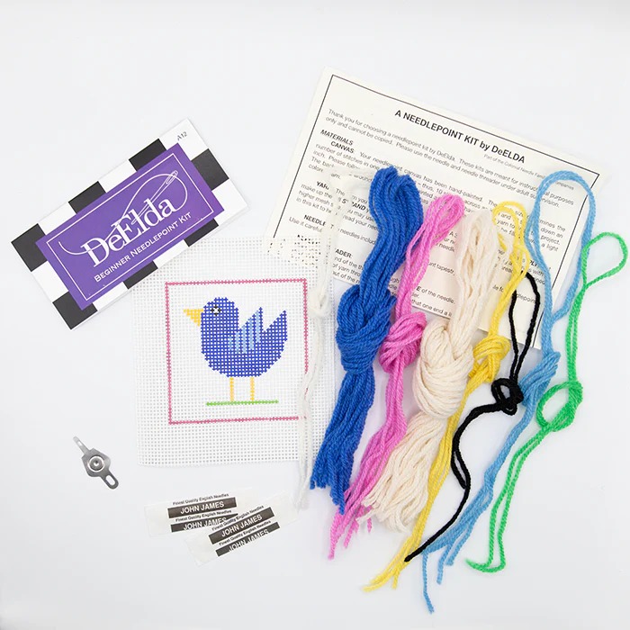 Bird Beginner Needlepoint Kit