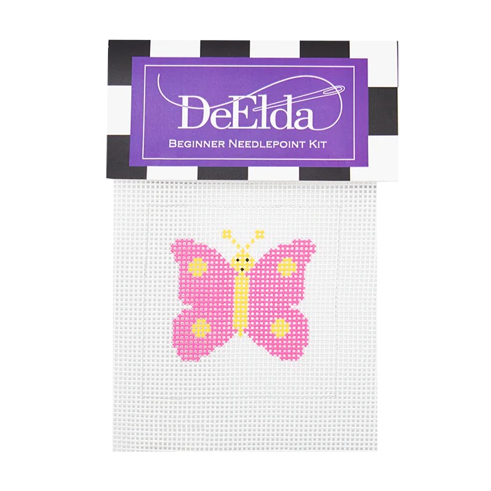 Butterfly Beginner Needlepoint Kit