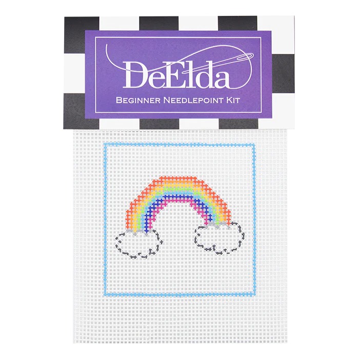 Rainbow Beginner Needlepoint Kit