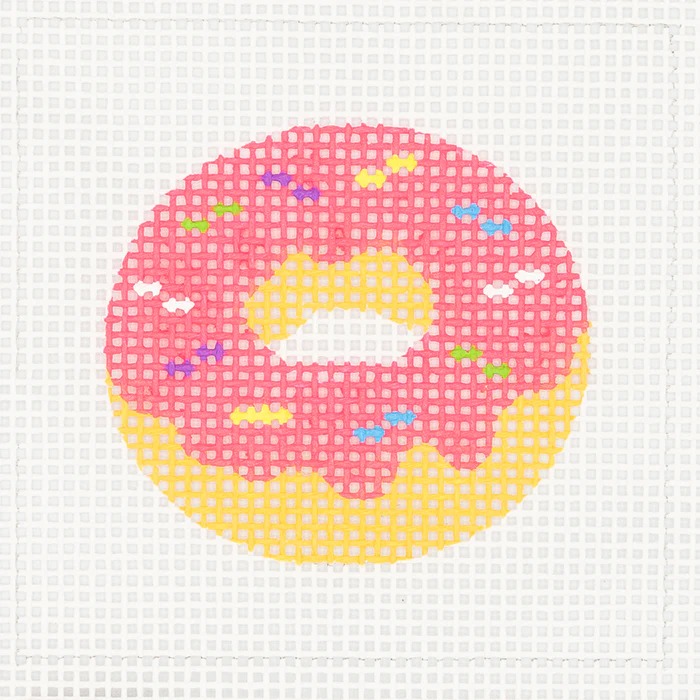 Donut Beginner Needlepoint Kit