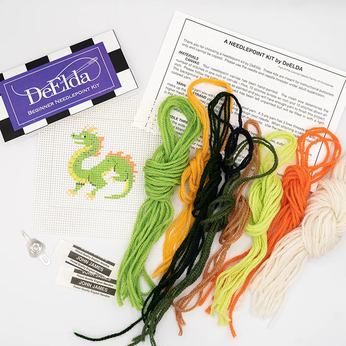 Dragon Beginner Needlepoint Kit