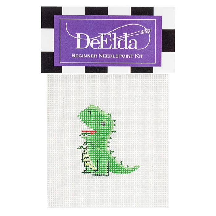 T-Rex Beginner Needlepoint Kit