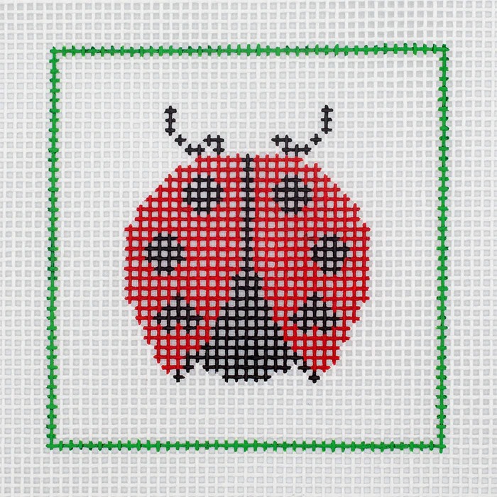 Ladybug Beginner Needlepoint Kit
