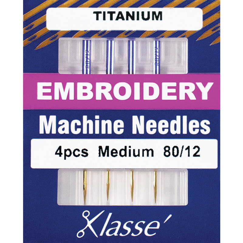Titanium Embroidery Needle 80/12