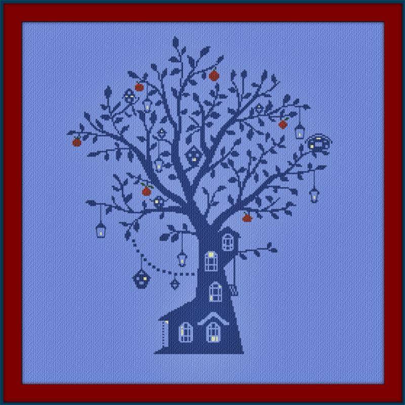 Albero Dei Dolci Sogni - Cross Stitch Pattern