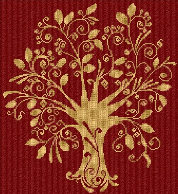 Albero Dei Giochi - Cross Stitch Pattern