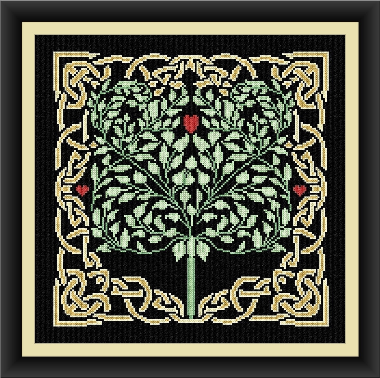 Celtic Tree - Cross Stitch Pattern