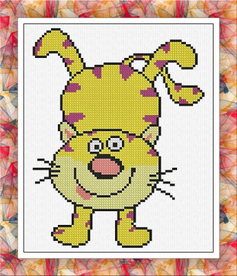 Cats #1 - Cats by Alessandra - Cross Stitch Pattern