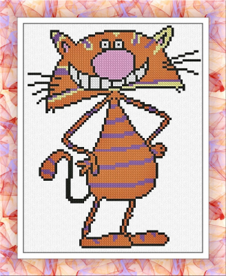 Cats #2 - Cats by Alessandra - Cross Stitch Pattern