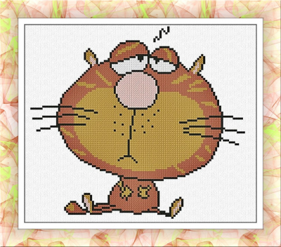 Cats #4 - Cats by Alessandra - Cross Stitch Pattern