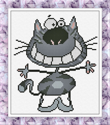 Cats #5 - Cats by Alessandra - Cross Stitch Pattern