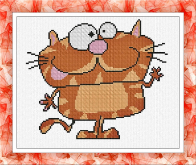 Cats #6 - Cats by Alessandra - Cross Stitch Pattern