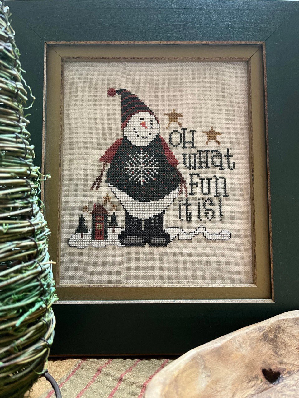 Oh What Fun! - Christmas Cross Stitch Pattern