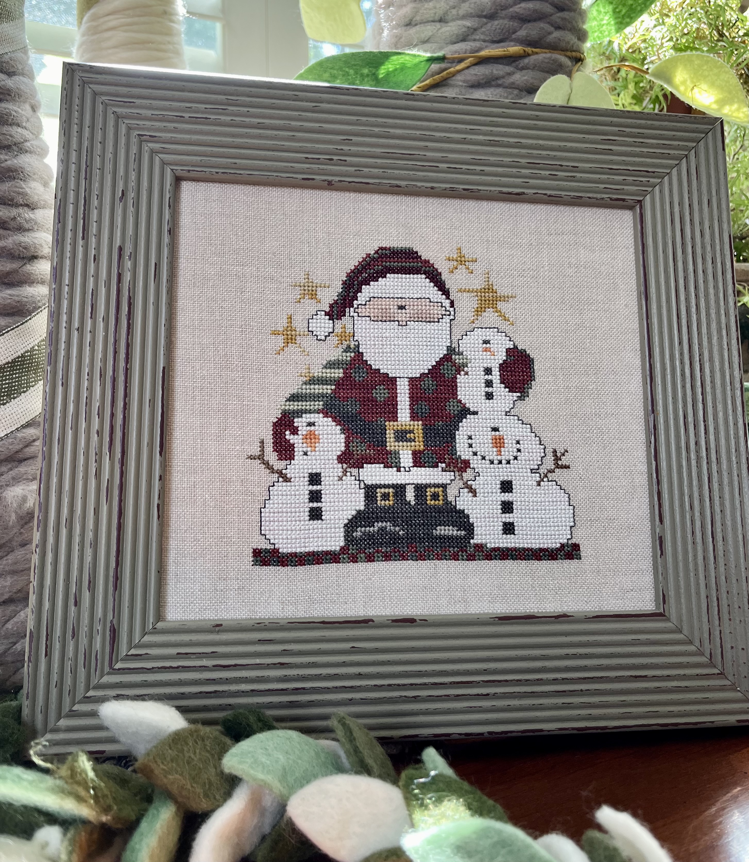 St. Nick And Pals - Christmas Cross Stitch Pattern