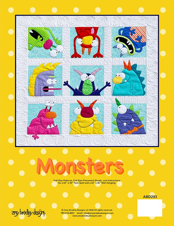 Monsters - Quilt Pattern