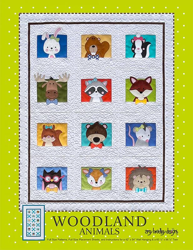 Woodland Animals - Quilt Pattern