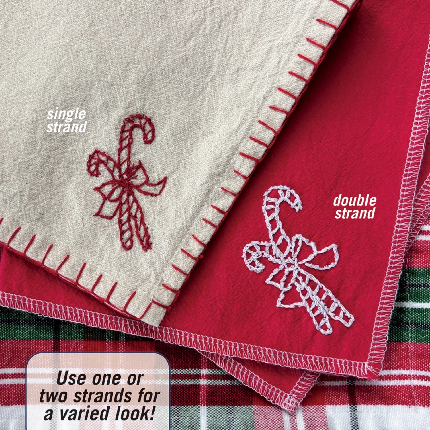 Believe Collection - Jolly Santa Stick N Stitch Embroidery