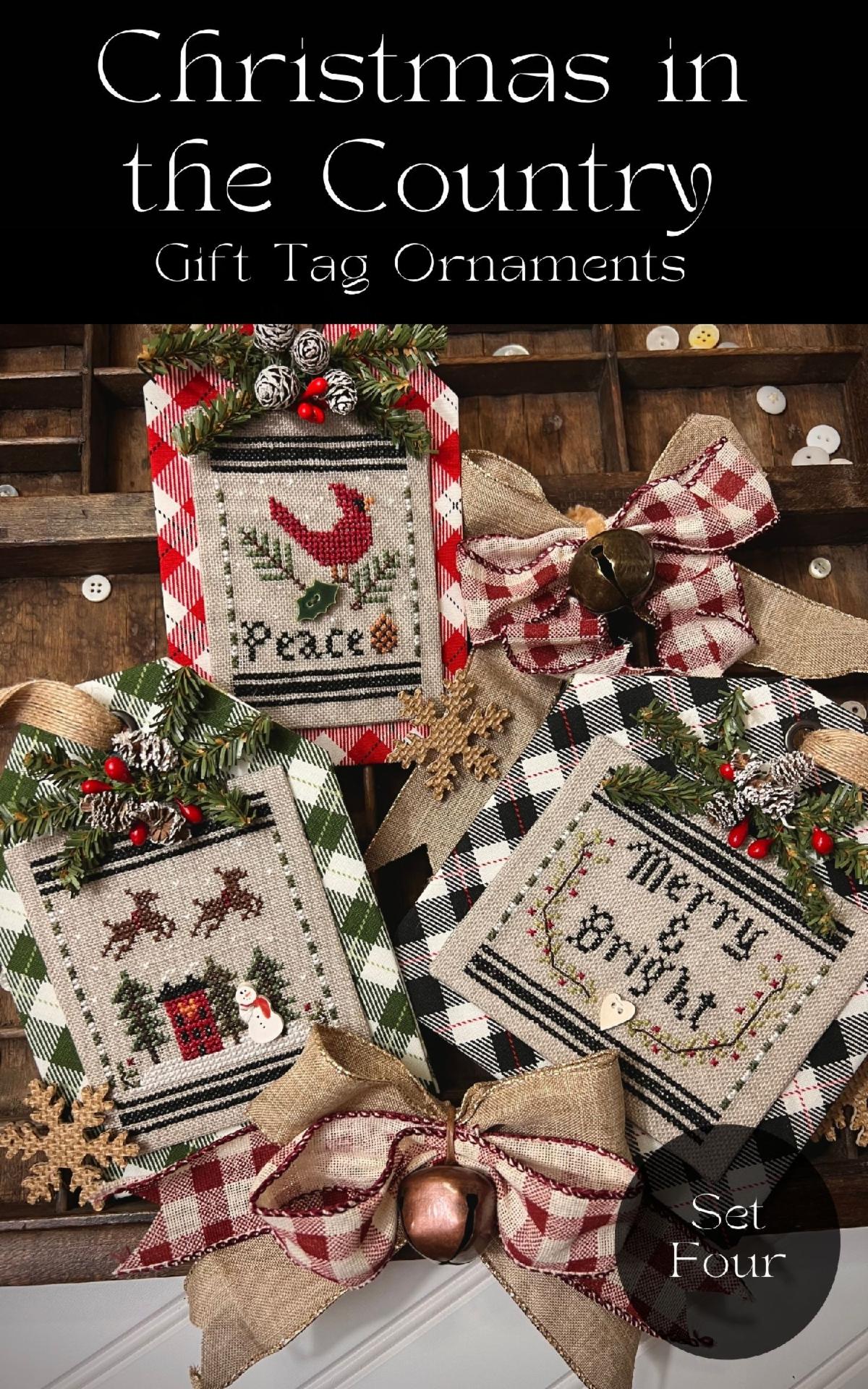 Christmas In The Country  Set Four - Cross Stitch Pattern