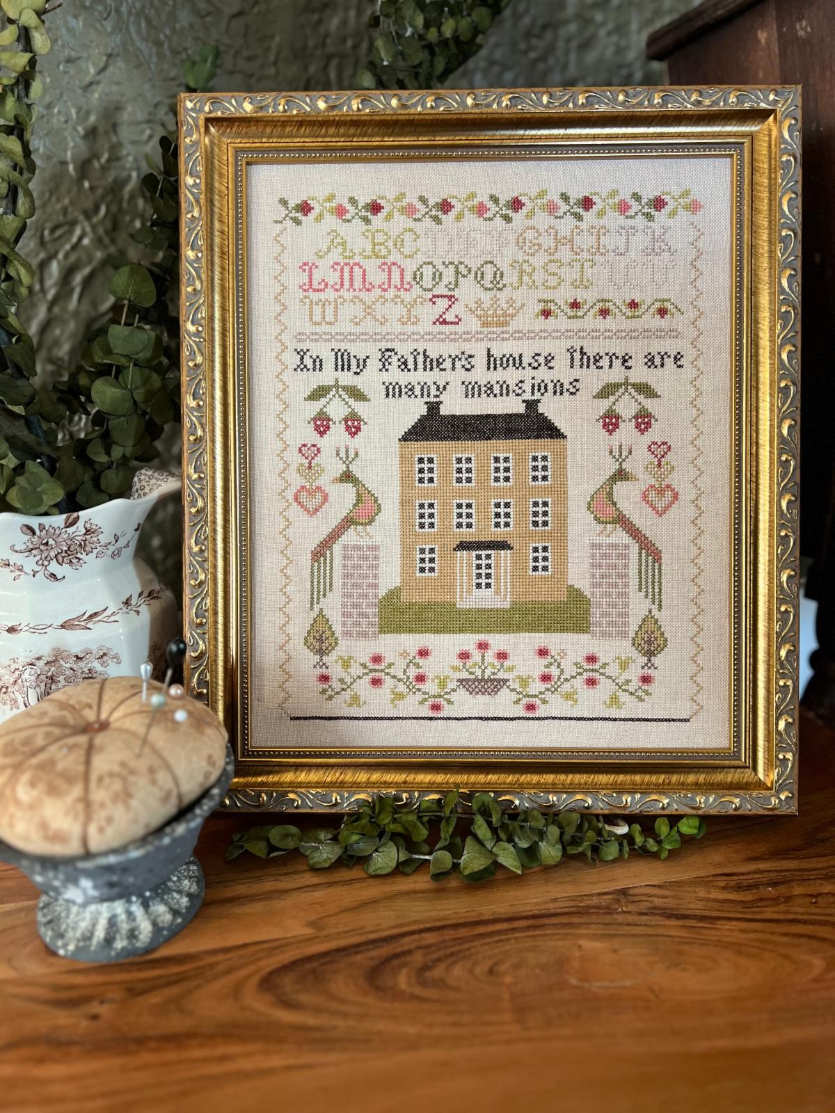 Many Mansions - Cross Stitch Pattern