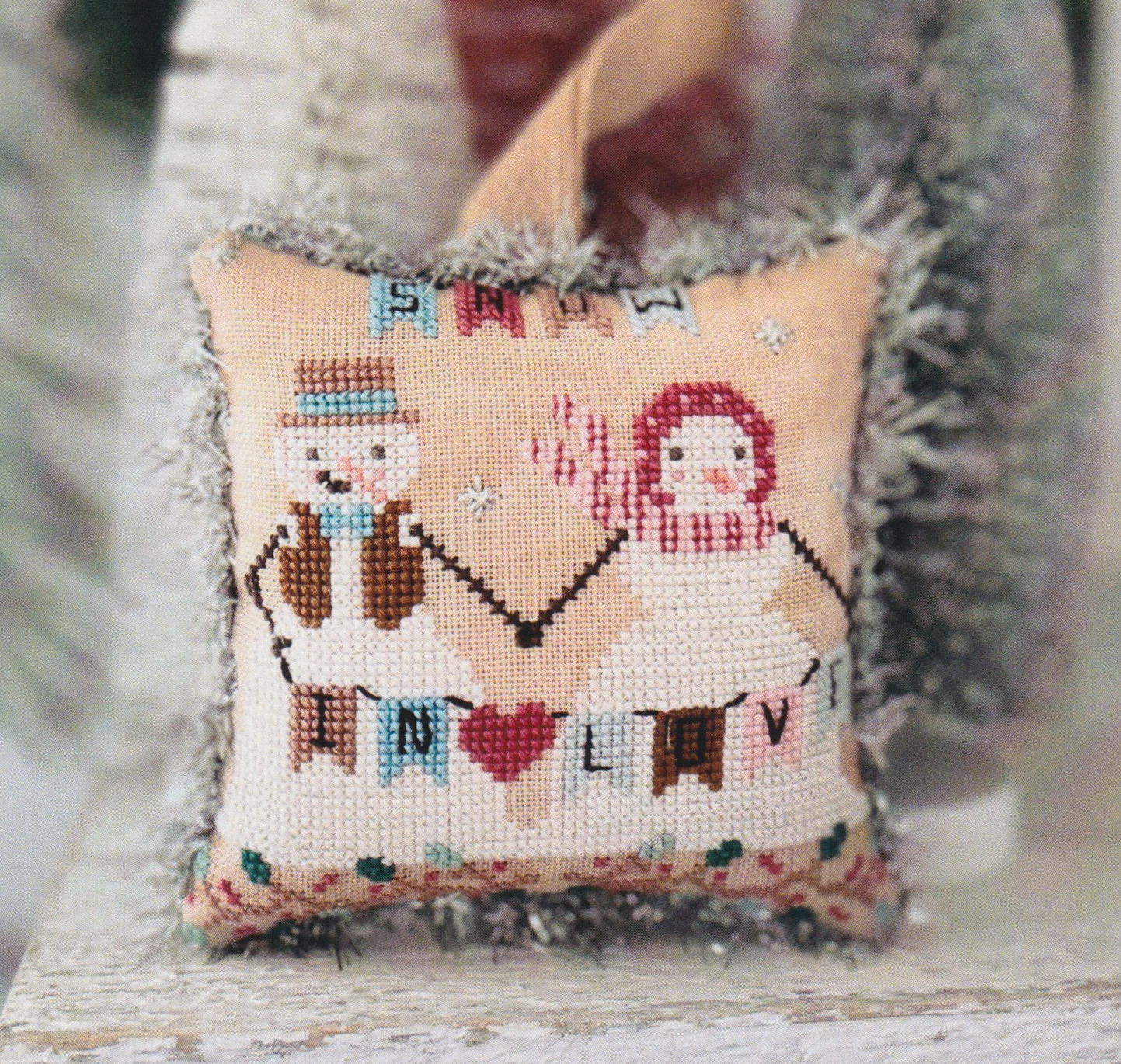 Snow In Love - Valentine Cross Stitch Pattern