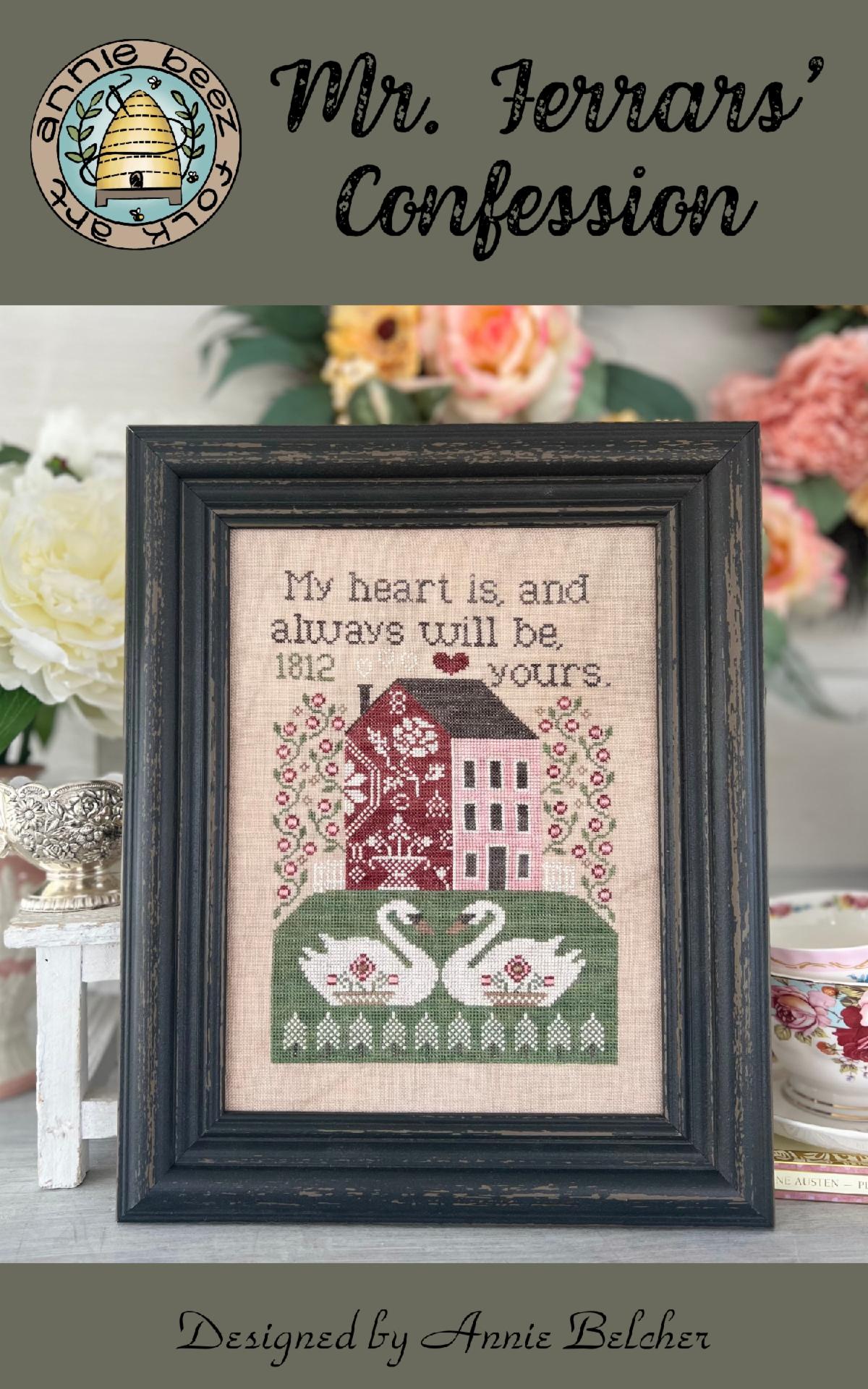 Mr. Ferrars' Confession - Cross Stitch Pattern
