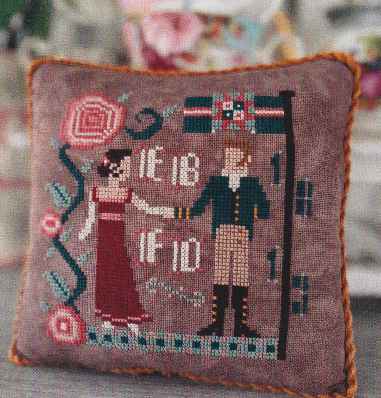 Elizabeth and Fitzwilliam - Cross Stitch Pattern