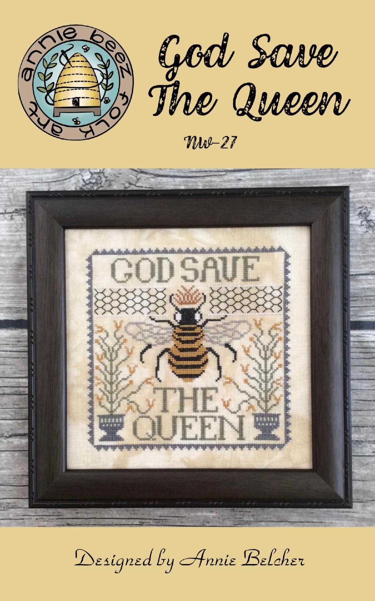 God Save The Queen - Cross Stitch Pattern