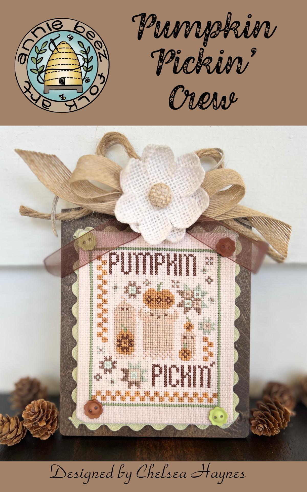 Pumpkin Picking Crew - Halloween Cross Stitch Pattern