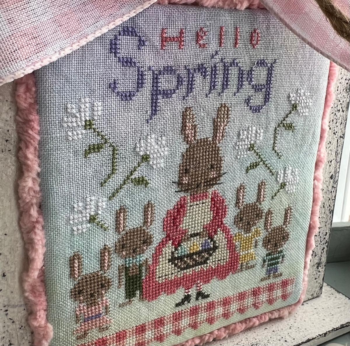 Hello Spring - Easter Cross Stitch Pattern