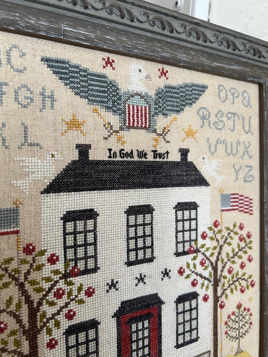Liberty and Union - Patriotic Cross Stitch Pattern