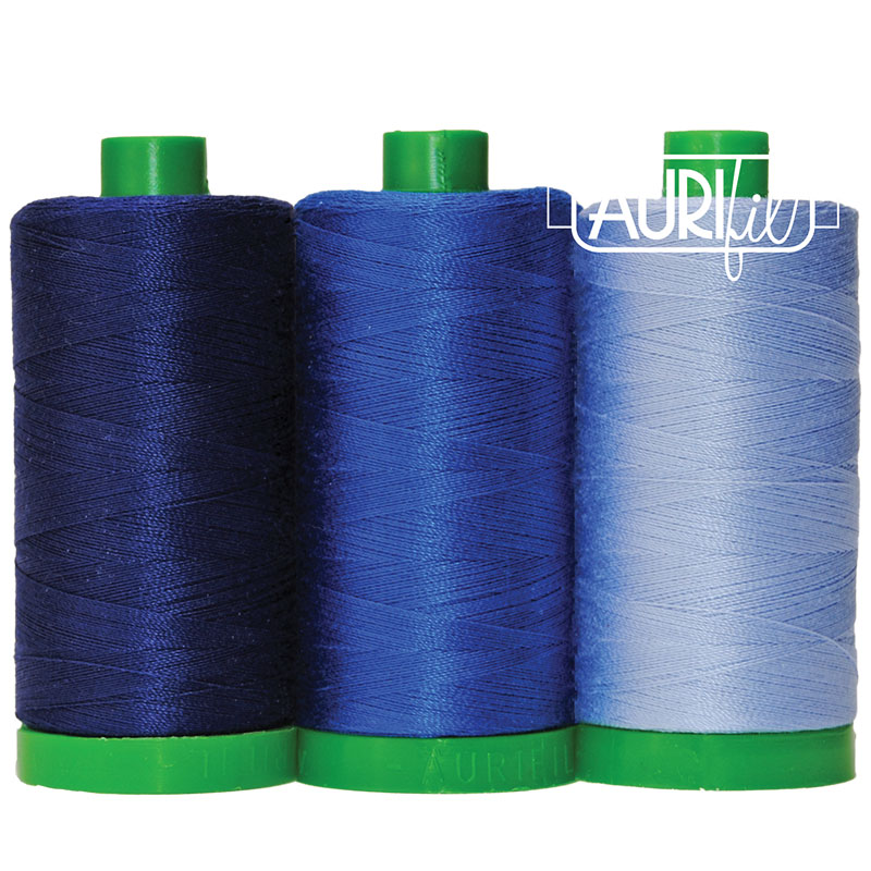 Color Builder Thread 40wt Shark Blue 006