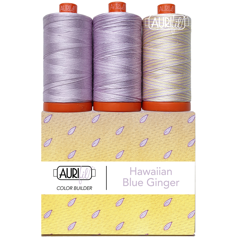 Color Builder Thread 50wt Blue Ginger 022, zoomed in. Select this picture to zoom back out.